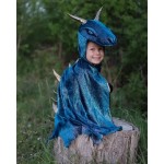 Starry Night Dragon Hooded Cape - Size 5-6